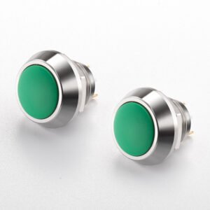 12mm Stainless Steel Momentary Push Button Switches for Durability Automotive Flat Push Button Switches - Reliable Performance