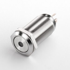 Modern & Power Application Anti-Vandal LED Push Button Switches High-Current Waterproof 1NO Switch Combination Max Voltage 12V