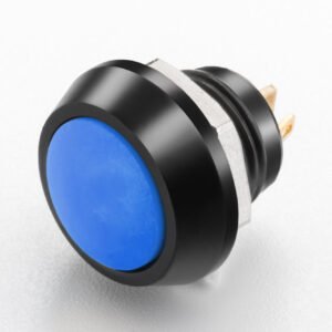 12/16/19mm LED Momentary Latching Metal Push Button Switch Locking Light ON/OFF Stainless Steel IP65 Level Plastic Material