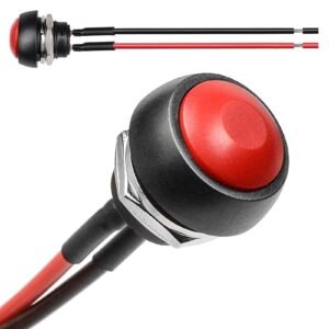 Most Popular NO NC Combined Push Switch Small Size Push Button Switch IP65 Aluminium Alloy Waterproof 12MM Nano Switches 3A 250V