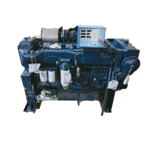 Cargo Ship Inboard Machinery 4 Stroke Marine diesel Engines 1500rpm 1800rpm 2100rpm 190hp-326hp Weichai WD10