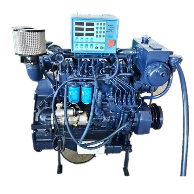 High Performance New Condition WP4 4 Cylinder Inboard Marine Engine for Boats Yachts Commercial Ships for Weichai