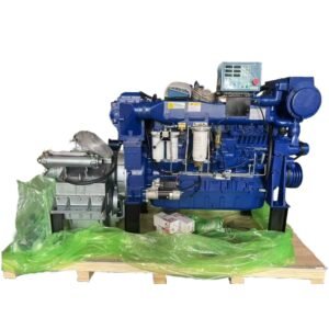 Hot Sale New Condition WD12 400HP Inboard Marine Engine with Advanced 138 Gearbox for Fishing Cargo Boat for Weichai