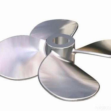 Brand New High Quality Alloy Four Blades Stainless Steel Special Design Marine Propeller - Image 2