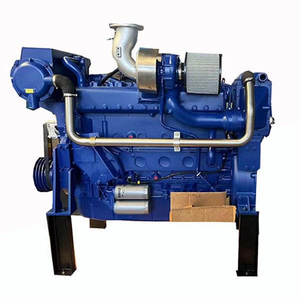 WD12C High Efficiency Marine Diesel Engine 300-400HP New Condition Inboard for Weichai Boats Electric Fuel Type - Image 3