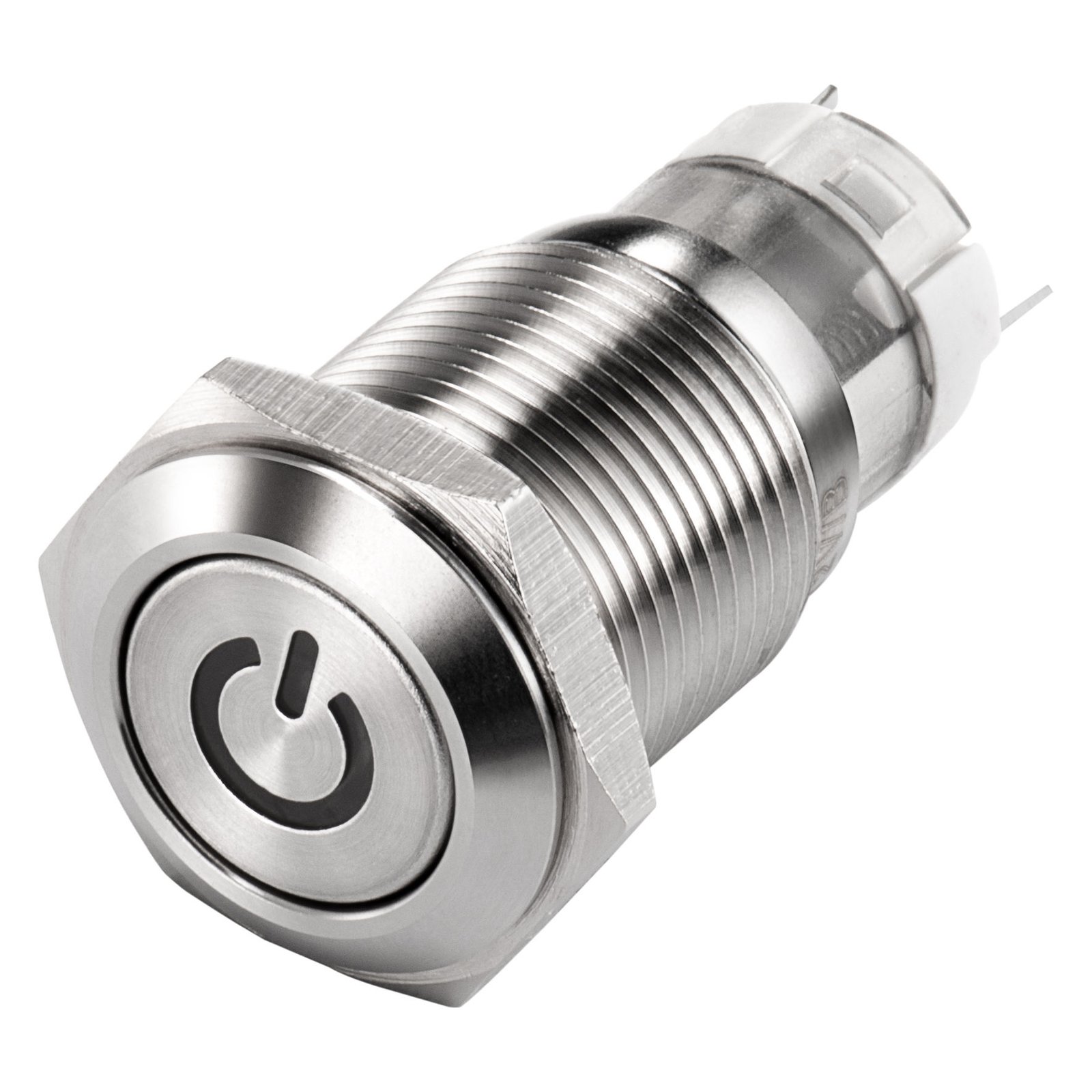 Comprehensive Waterproof Electronic Push Button Switches 12/16/19/22mm Plastic Latching Momentary Illuminated 3A Black Metal - Image 3