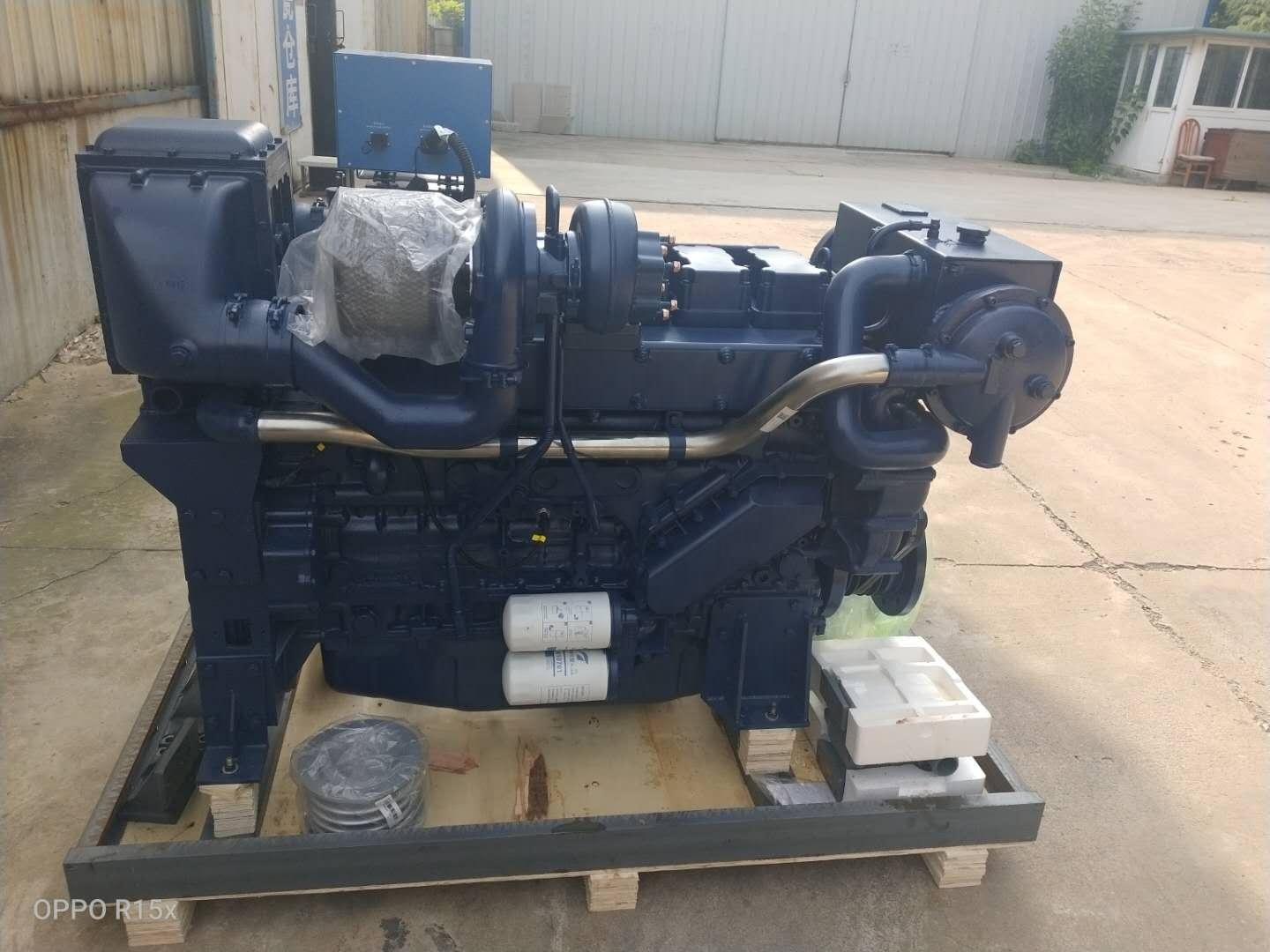 CCS Certificate 500hp 550hp Weichai Marine diesel Engine with Gearbox - Image 3
