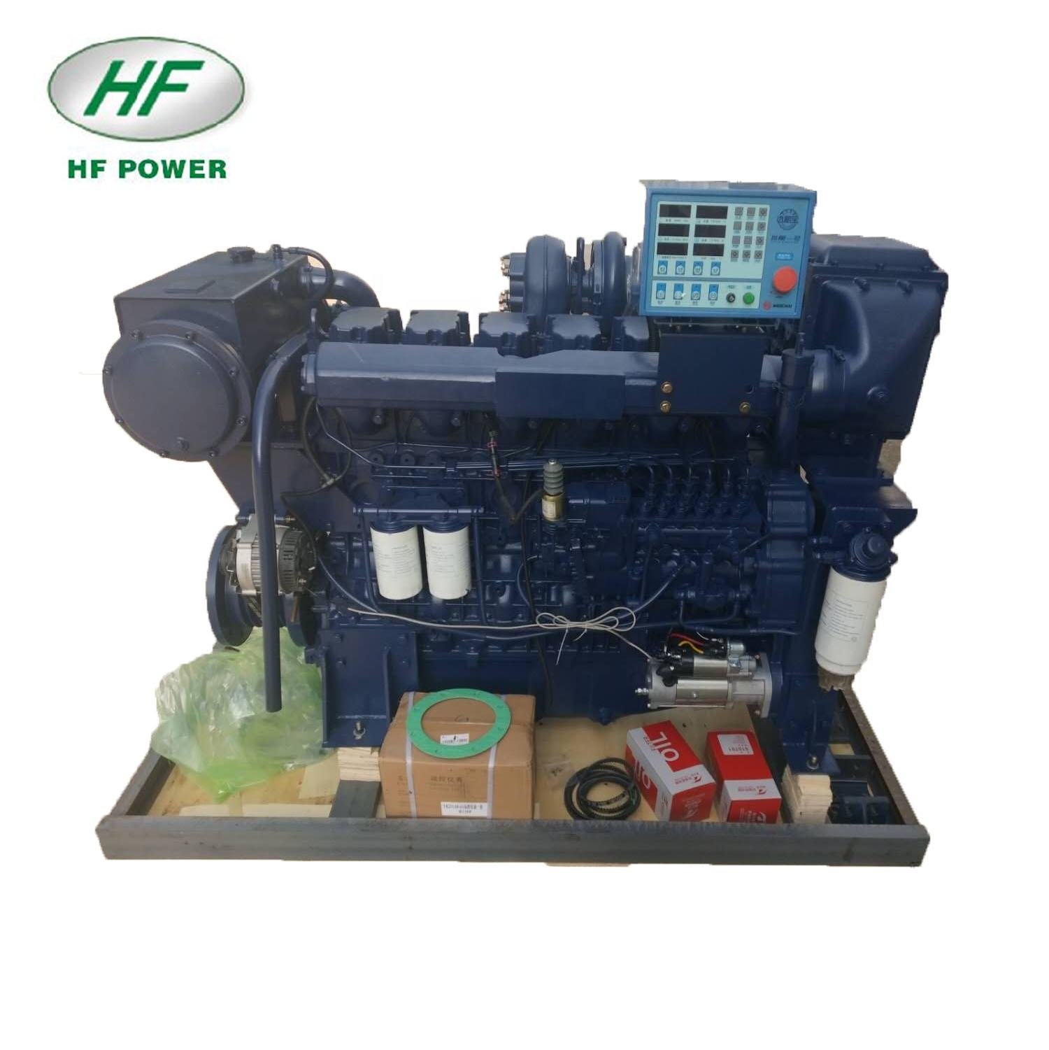 CCS Certificate Weichai Wp10 Marine Engine Assy Weichai Marine diesel Engine 240hp 250hp Boat Engine 4 Stroke for Sale - Image 3