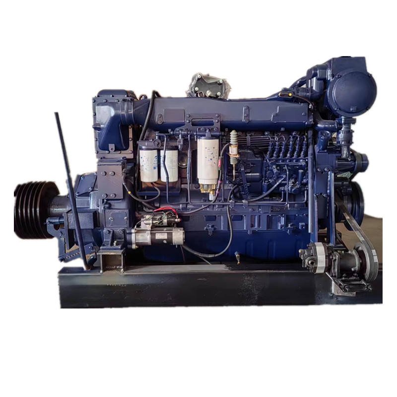 Custom Made 400hp 2100rpm WD12 Marine Inboard diesel Engine with Hydraulic Pump Be Used for Dredge Pump - Image 3