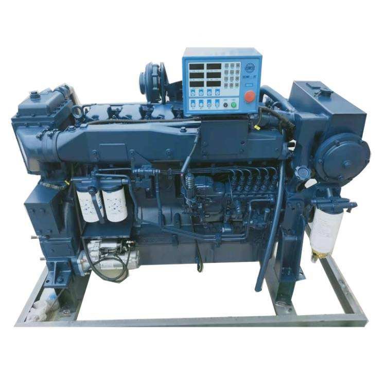 Original Weichai 326HP Water-Cooled Inboard Diesel Marine Engine WD10C326-21 Genuine With Electric Start New Condition - Image 3