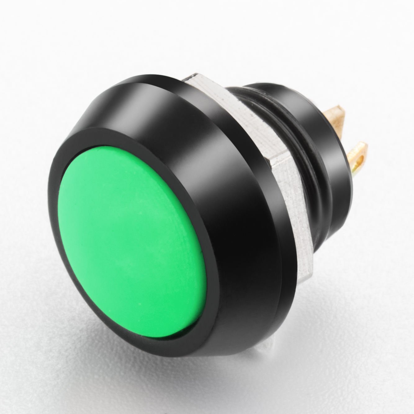 Custom 12mm 22mm IP67 Waterproof DC Illuminated Metal Push Button Switches 12V Max Voltage 1NO Electronic Normally Open Latching - Image 4
