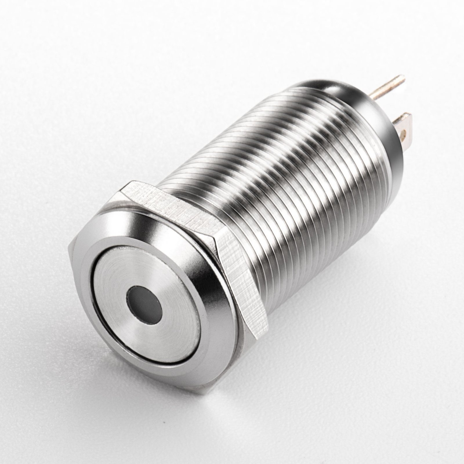 12mm Dome Mini Electric Waterproof Push Button Switch Momentary On-Off Door Bell Access Release Pin 48V IP65 Control 42mm Ip65 - Image 4