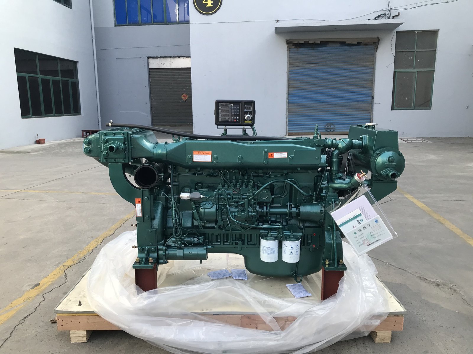 Cheap Price 310hp 1800rpm Sinotruk WD615 Series Water Cooled WD615.46C02N Marine diesel Engine - Image 4