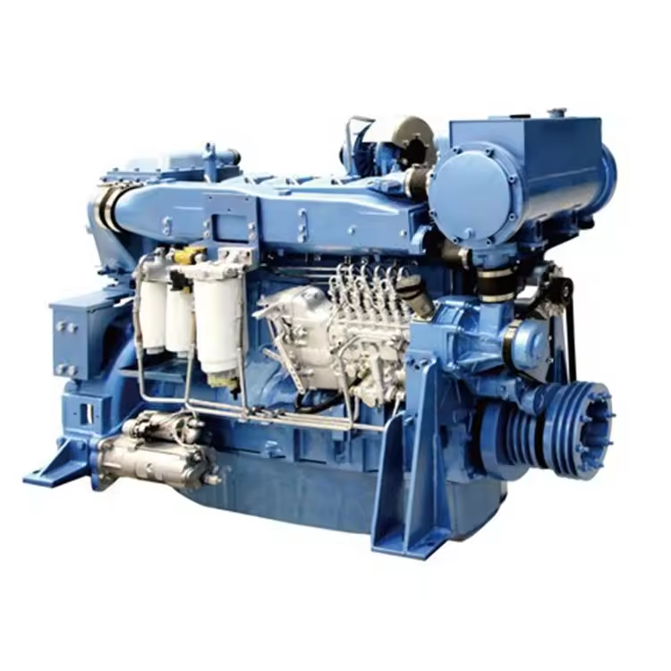 54hp 68hp 82hp Weichai WP4.1 Marine Engine Marine Diesel Engine for Surface Drive System Boat Engine 4 Stroke for Sale - Image 5