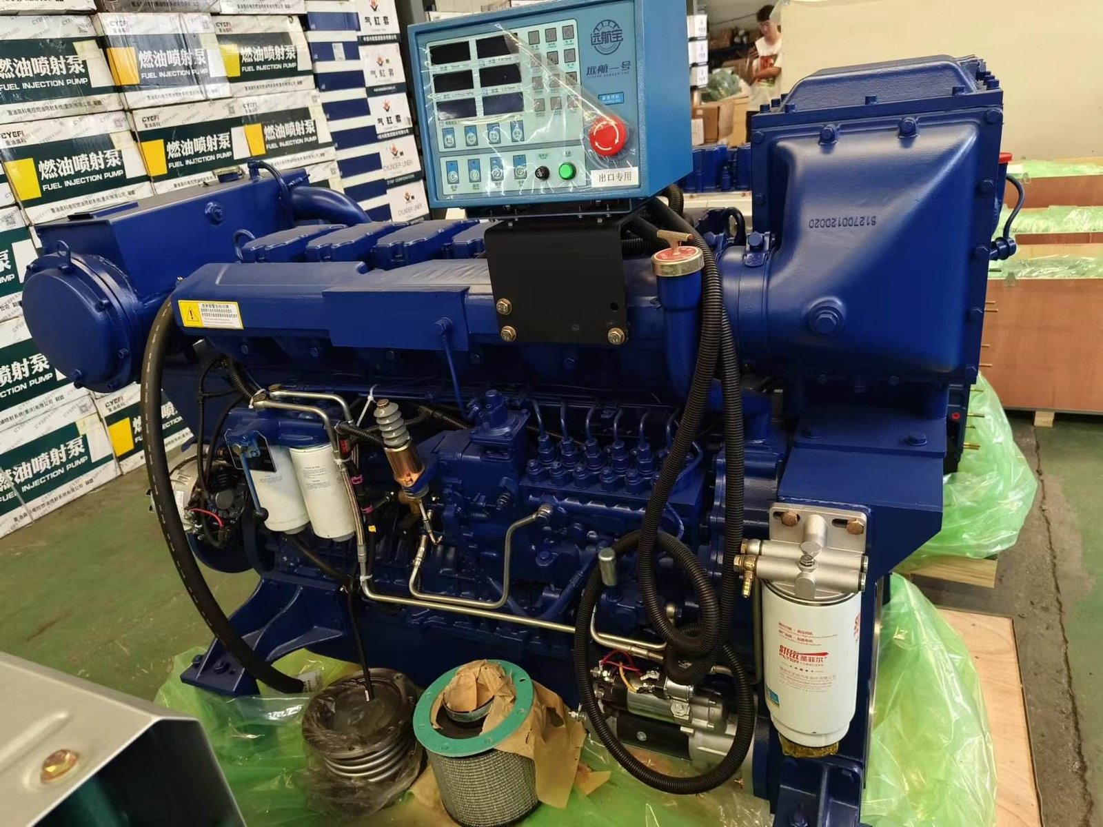 High Quality WP12 WP13 Boat Engine 400hp 450hp 500hp 550hp Marine Engine WP12 WP13 for Weichai Marine Engine - Image 5