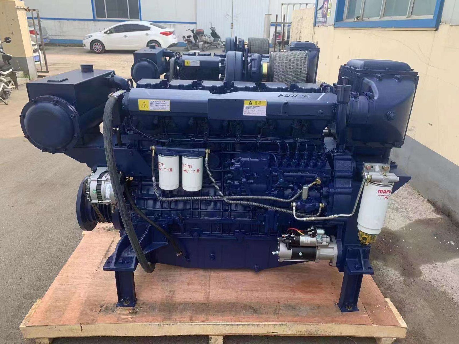 New Condition Weichai 420HP Diesel Inboard 4-Stroke Marine Engine WP12.420E32 Diesel Fuel Engine Outboard Position - Image 5
