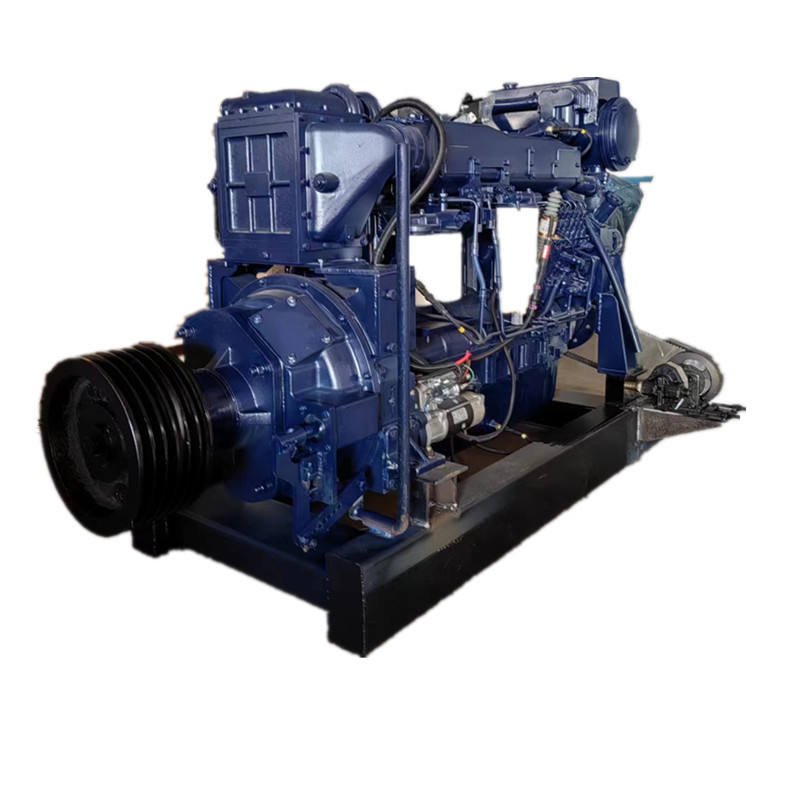 Custom Made 400hp 2100rpm WD12 Marine Inboard diesel Engine with Hydraulic Pump Be Used for Dredge Pump - Image 6