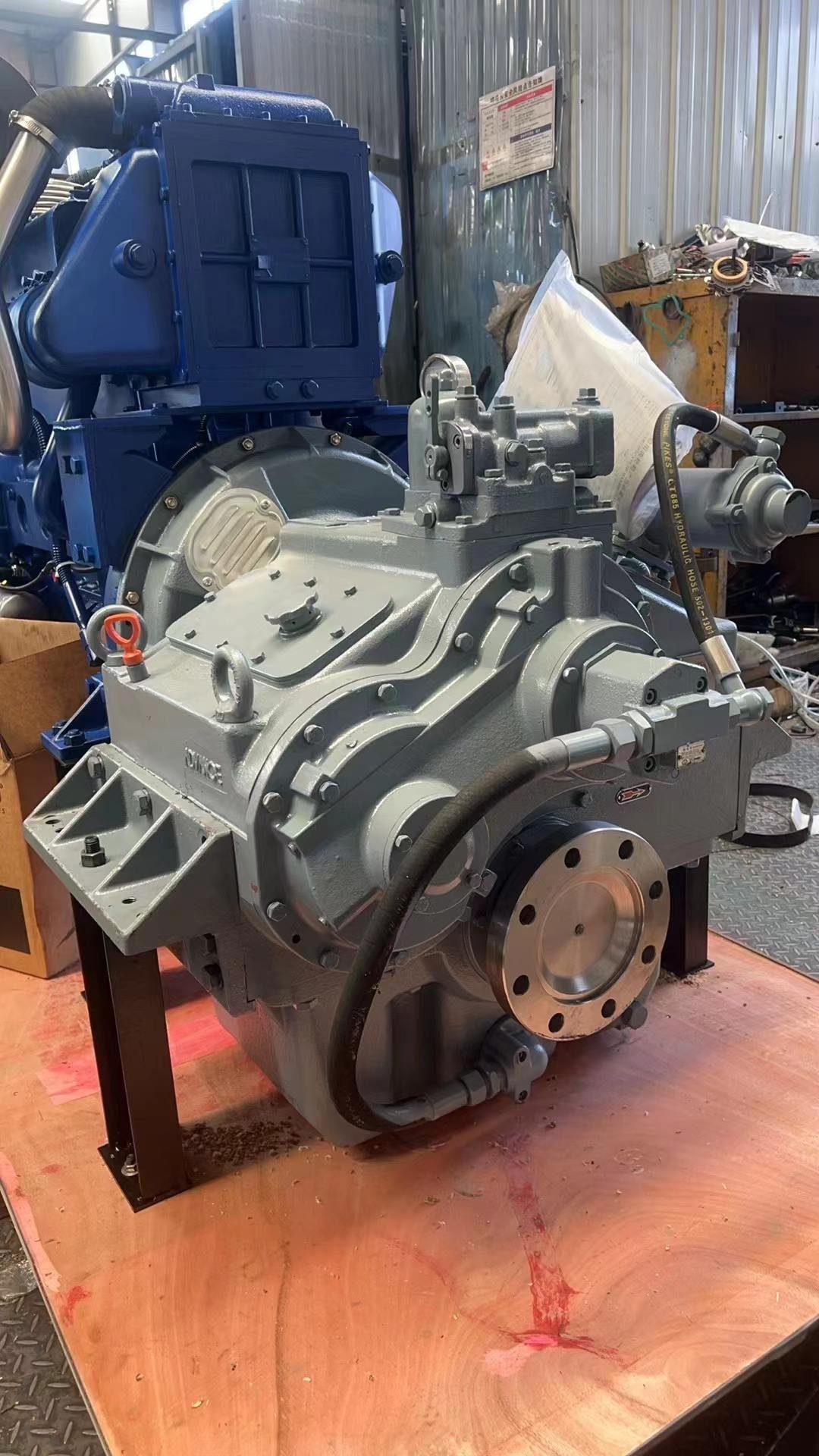 New High Speed Power Turbocharger Water Cooling System 4 Stroke 350hp 375hp 400hp Marine diesel Engine Weichai WD12 Series - Image 6