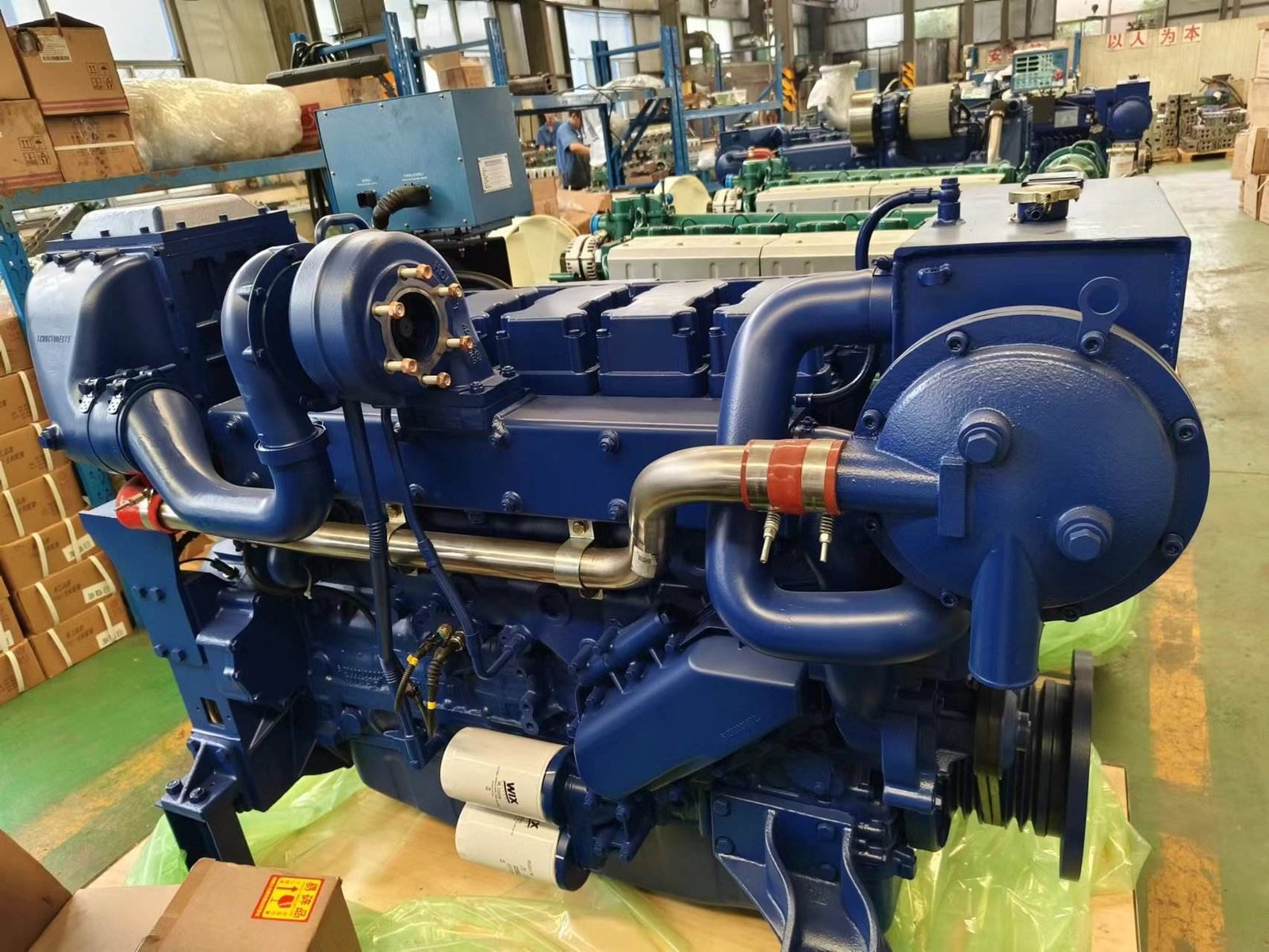 High Quality WP12 WP13 Boat Engine 400hp 450hp 500hp 550hp Marine Engine WP12 WP13 for Weichai Marine Engine - Image 6