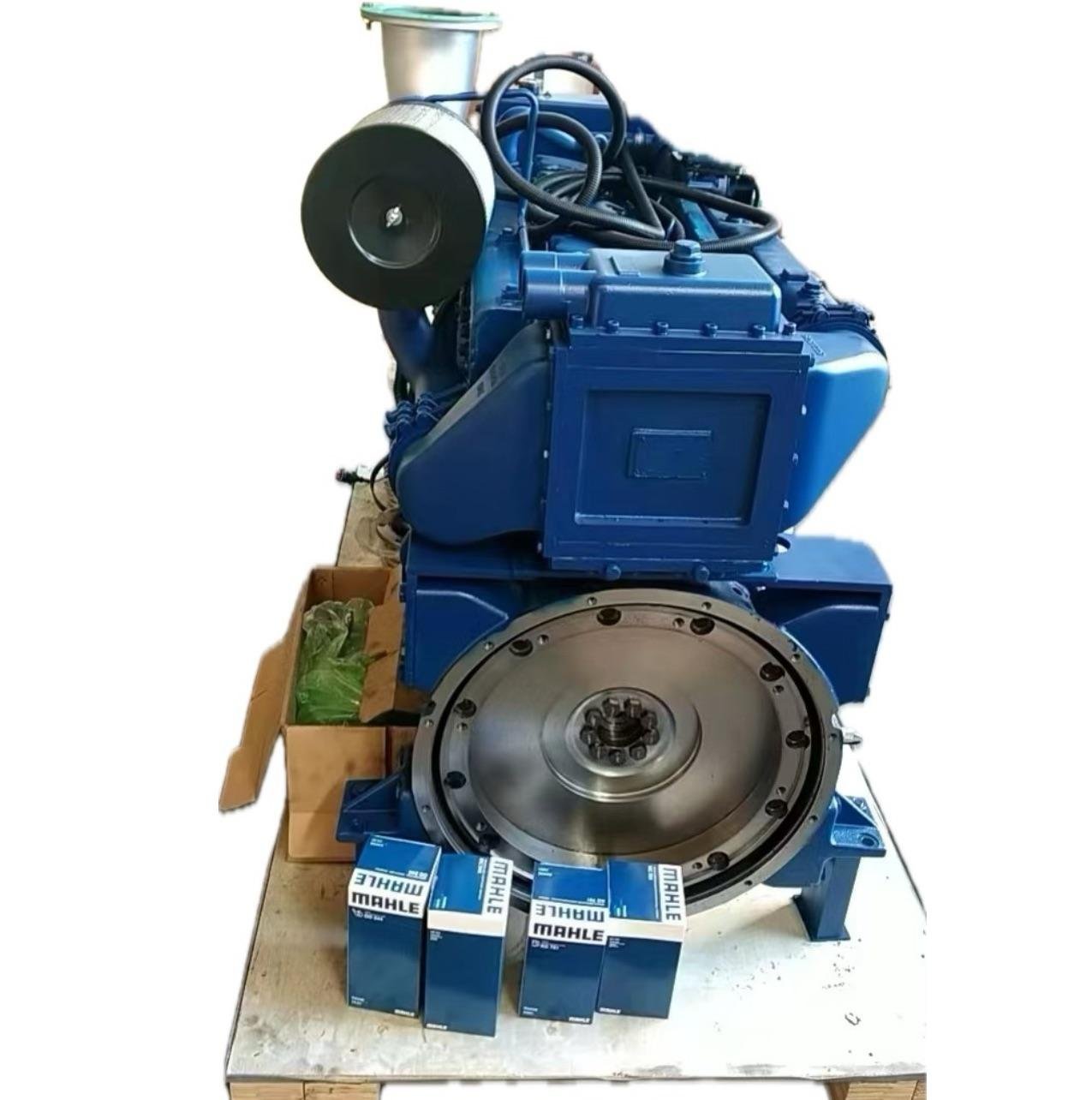 Original Weichai 326HP Water-Cooled Inboard Diesel Marine Engine WD10C326-21 Genuine With Electric Start New Condition - Image 6