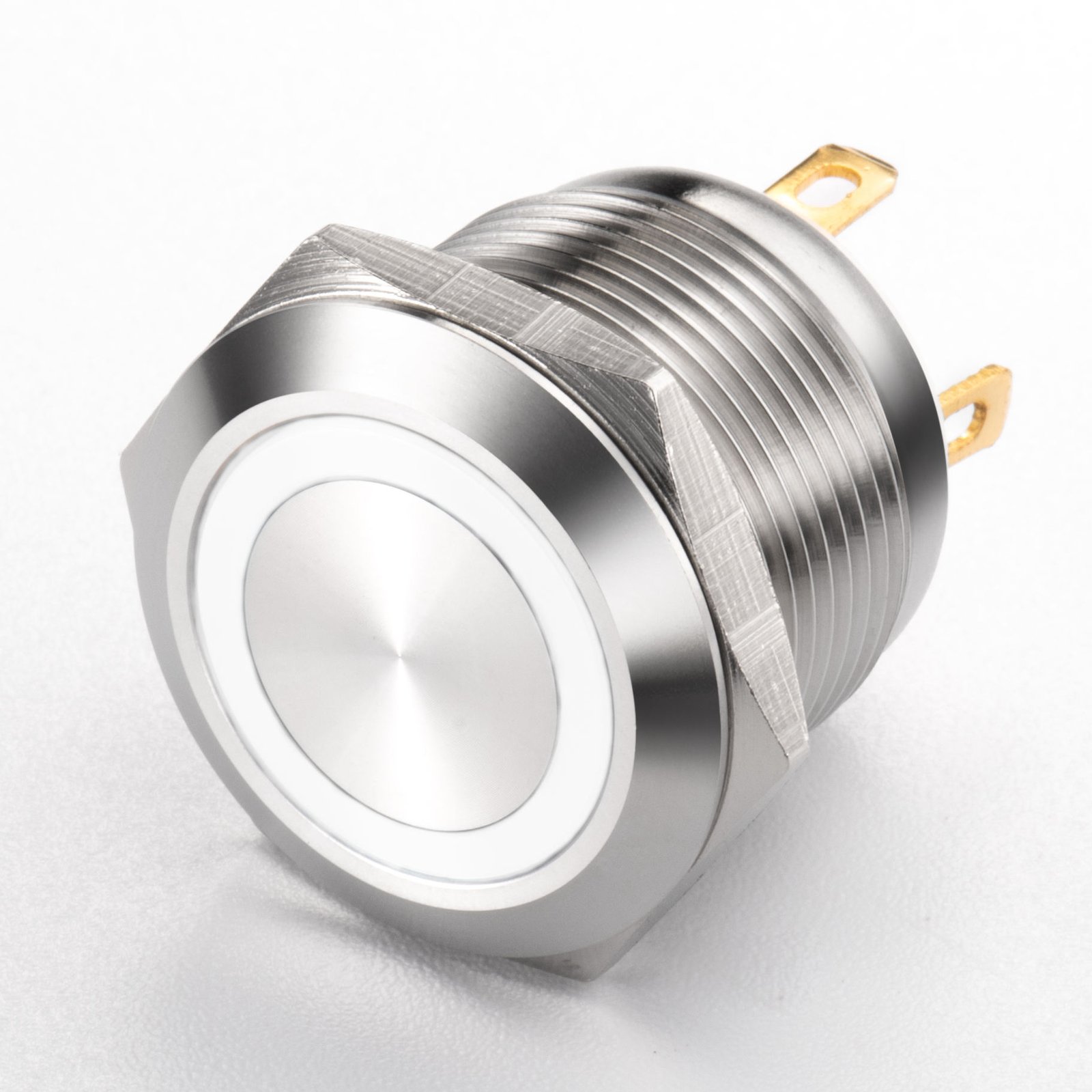 12mm Momentary Metal Push-Button Switches Color Metal Button Switch 12V IP65 Electronic Structure 1NO Switch Combination Plastic - Image 6