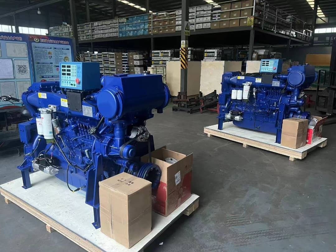 WP12C 450HP 2100rpm New Inboard Diesel Engine Electric Fuel 4-Stroke Water-Cooled for Boats - Image 7