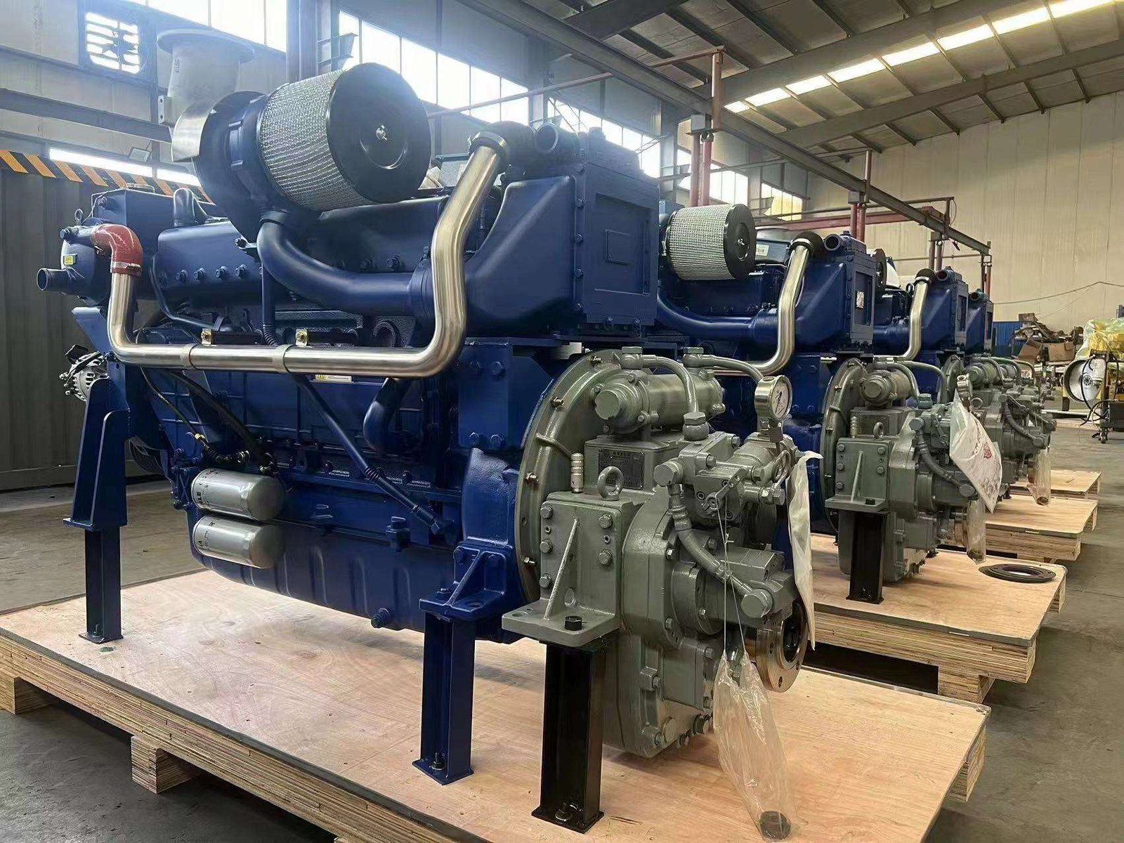 Weichai diesel Engine 300hp Reliable Water-Cooled Genuine Parts Available WD10C312-21 Marine Engine for 60 Ton Fishing Boat - Image 8